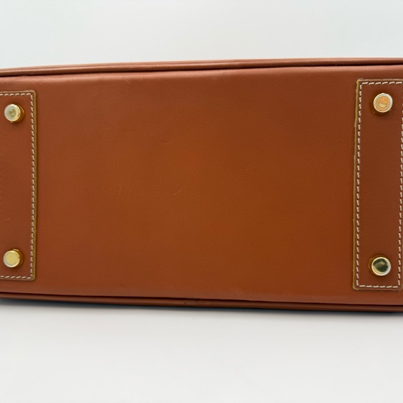 HIGH-CLASS by Claudio Budel 1971 MILANO 30 Bag in Gold Brown • Made in ITALY - Picture 7 of 16